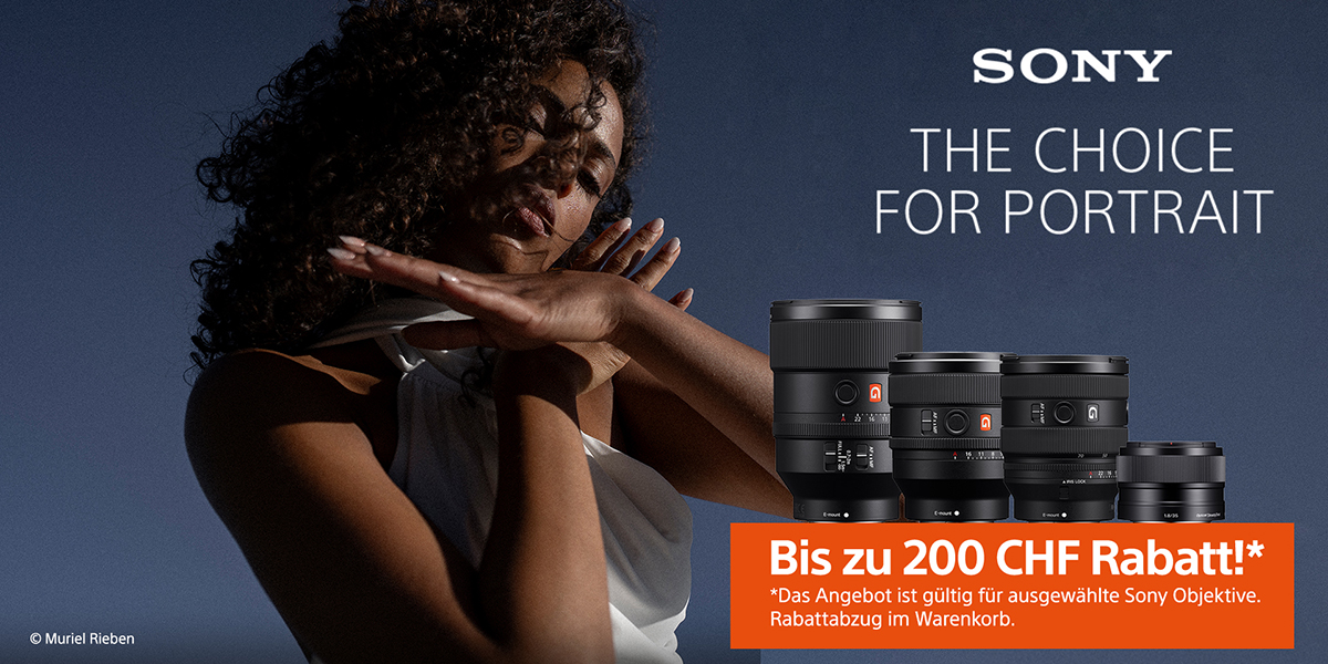 Sony Portrait Objektiv Aktion