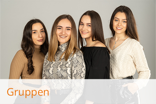 Gruppenfotoshooting