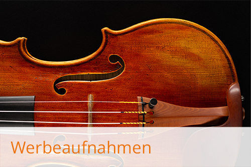 Werbeaufnahmen